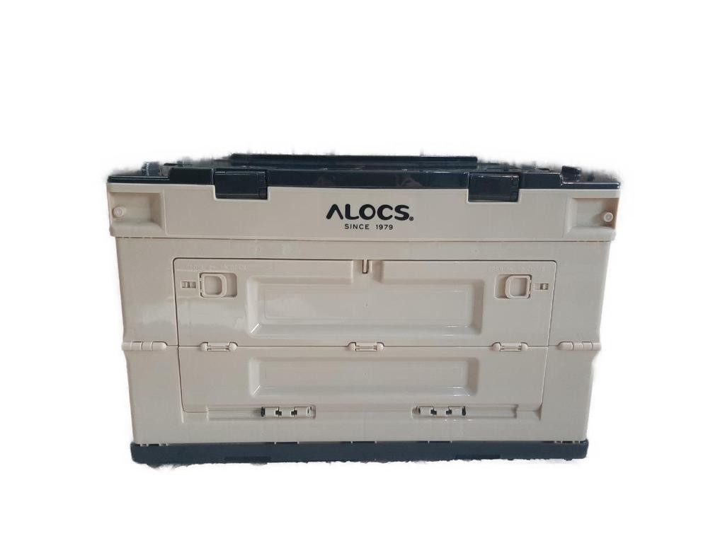 Caja Plegable Folding Storage Box 50L - Color: Beige-Negro