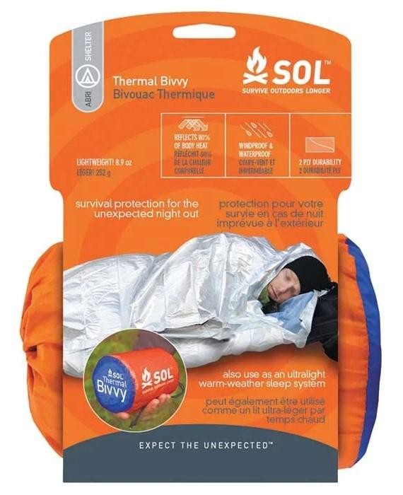 Saco De Emergencia Thermal Bivy - Color: Plateado