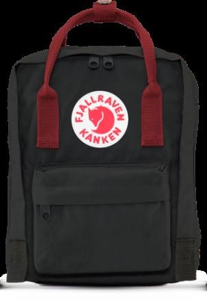 Mochila Kanken Mini Black-Ox Red