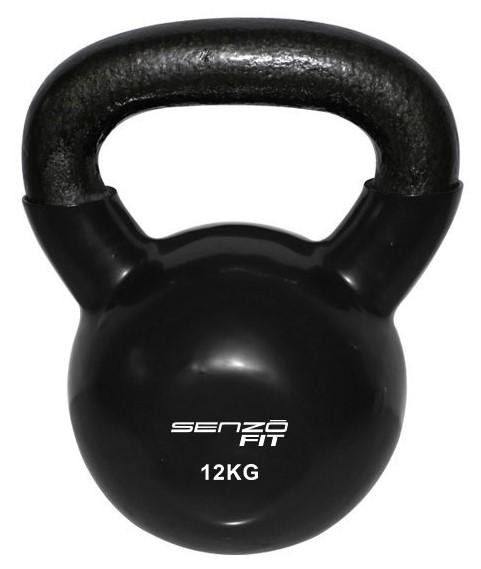 Pesa Rusa Kettlebell 12Kg Cubierta De Vinilo