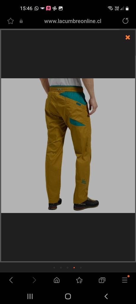 Bolt Pant Hombre - Color: Savana/ Everglade