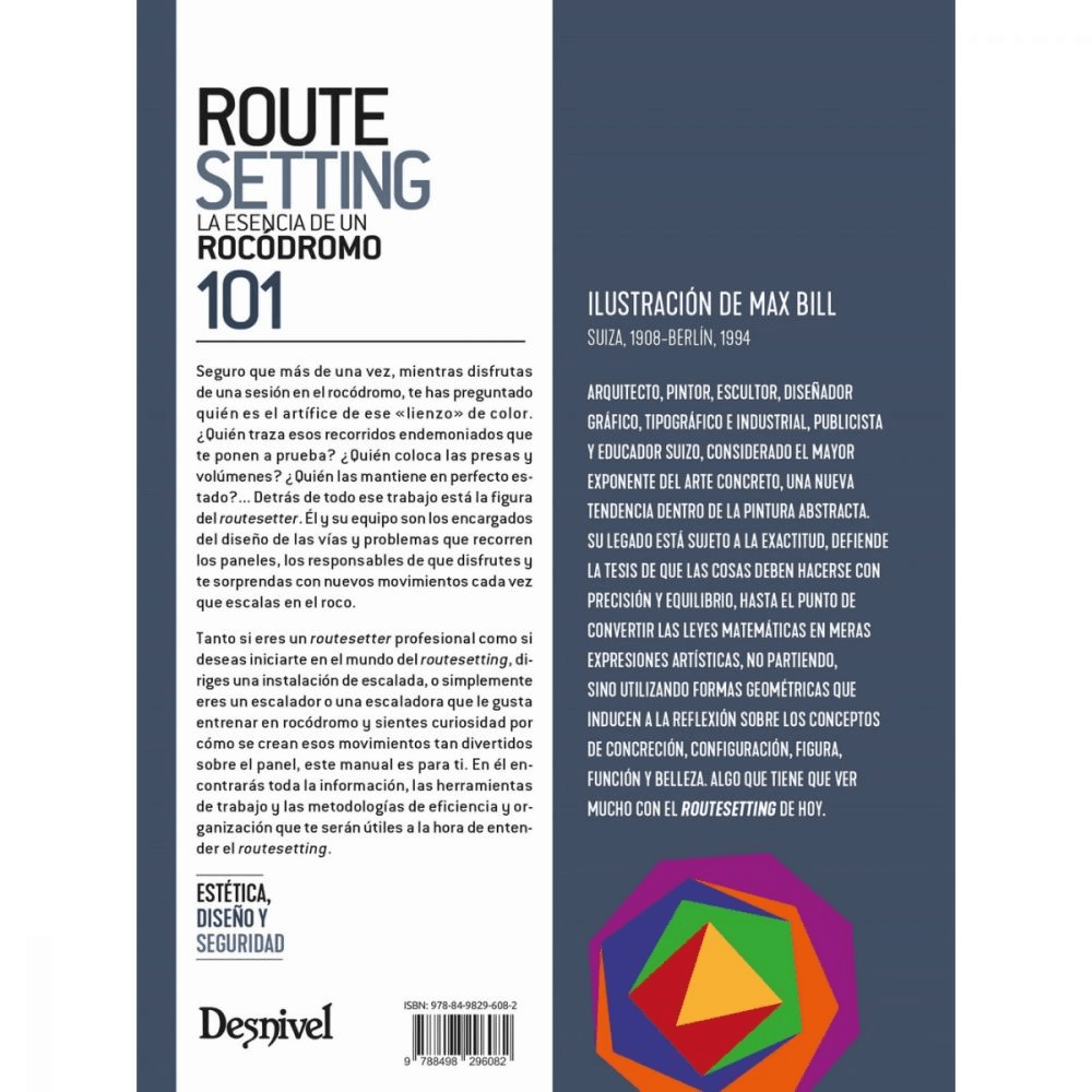 Libro Routesetting 101. La Esencia del Rocodromo -