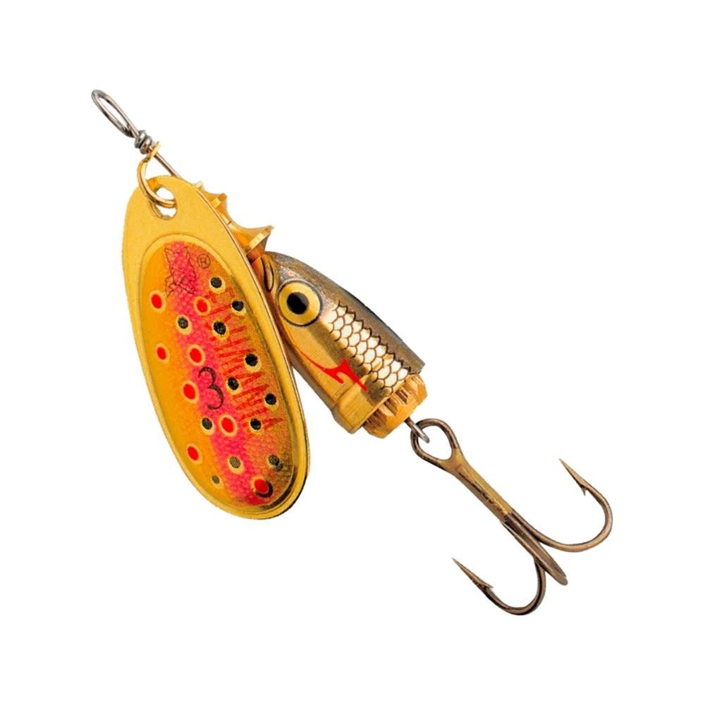 Señuelo Spinner Vibrax Shad N 1 - Color: Dorado Lunares