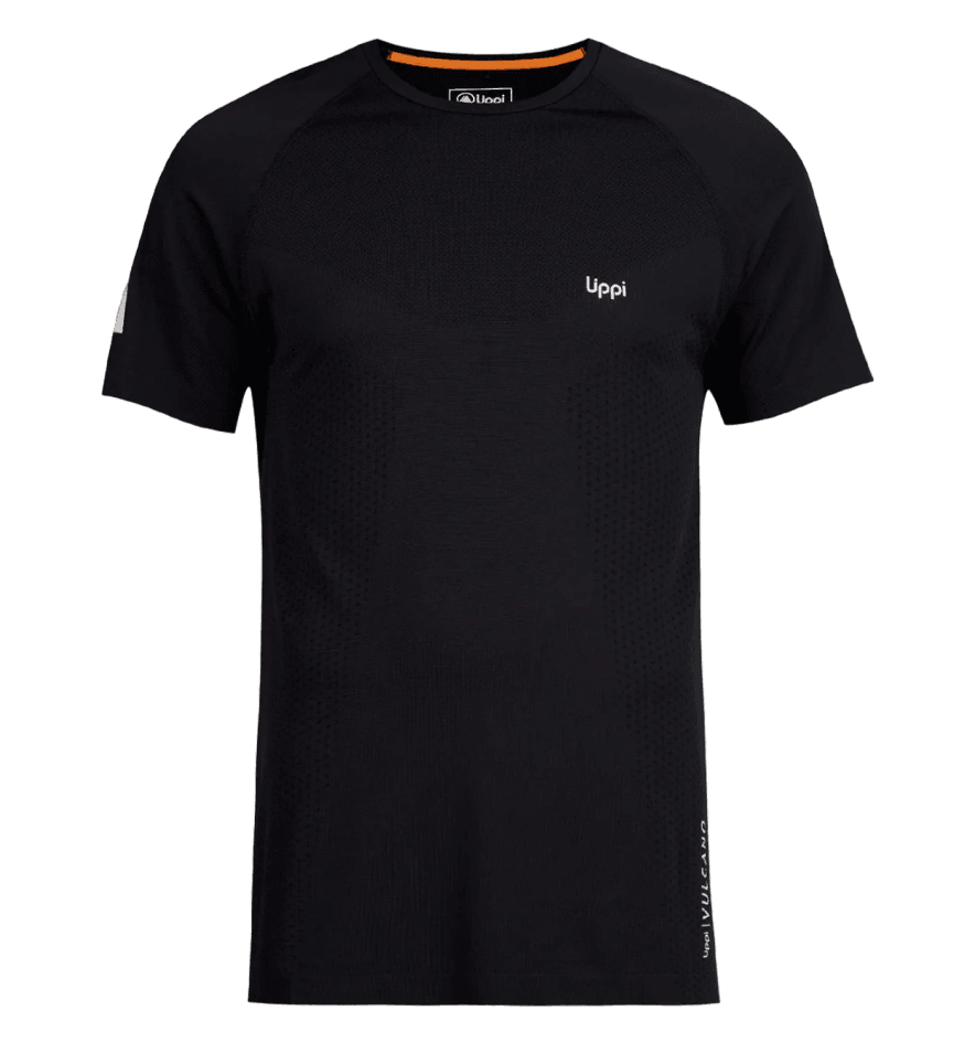 Polera Hombre 4 Run Seamless Trail - Color: Grafito