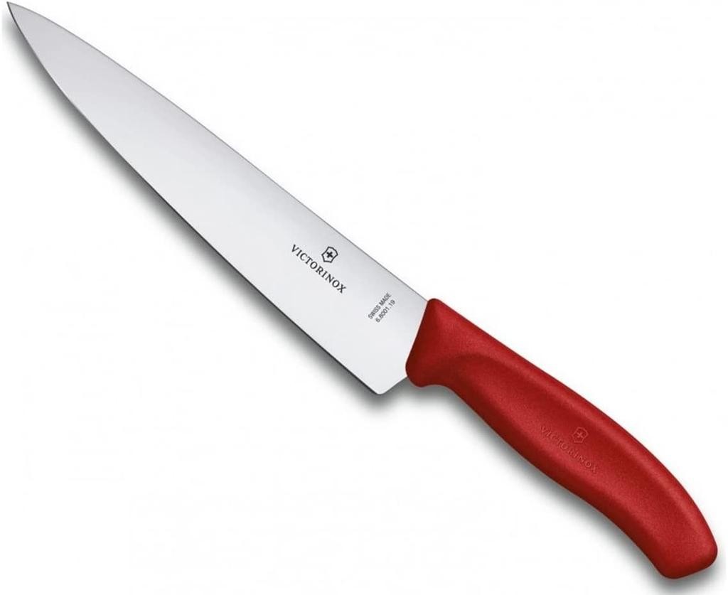 Cuchillo Cocina 19 Cm - Color: Rojo