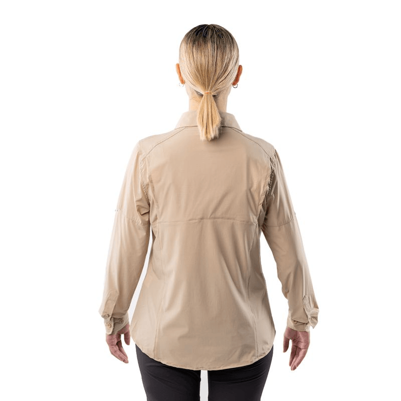 Camisa Antakari Spandex Mujer - Color: Beige