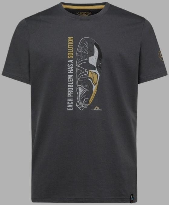 Solution T-Shirt Hombre - Color: Carbon/ Yellow