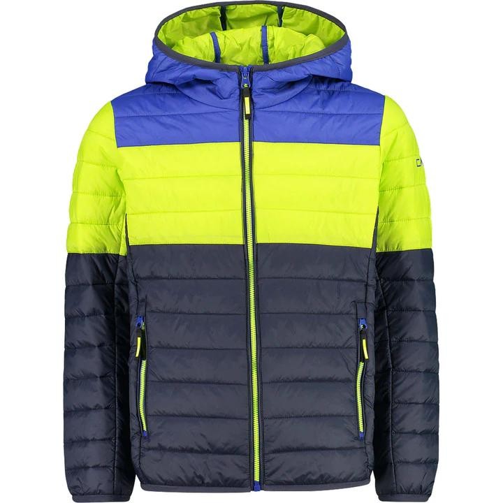 Chaqueta Kid Jacket Fix Hood - Color: B.BLUE-ELECTRIC-ACIDO