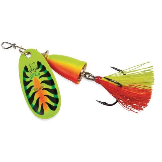 Señuelo Spinner Vibrax Foxtail Pack x6 - Color: Amarillo-Naranja