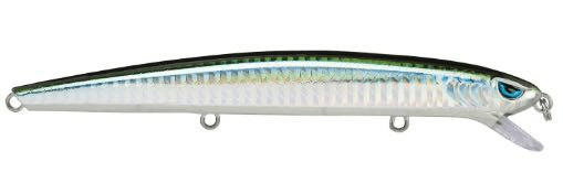Seabass thunder minnow  - Color: Holograohic Green back