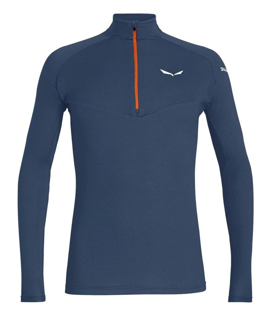 Primera capa Hombre Sennes Dry M L/S Hz Tee - Color: Blue Navy