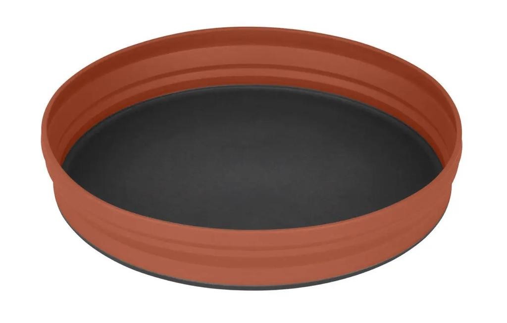 X-PLATE Plato Pegable - Talla: unico, Color: Naranjo