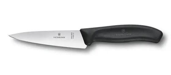 Cuchillo De Chef Clásico Suizo 12Cm - Color: negro