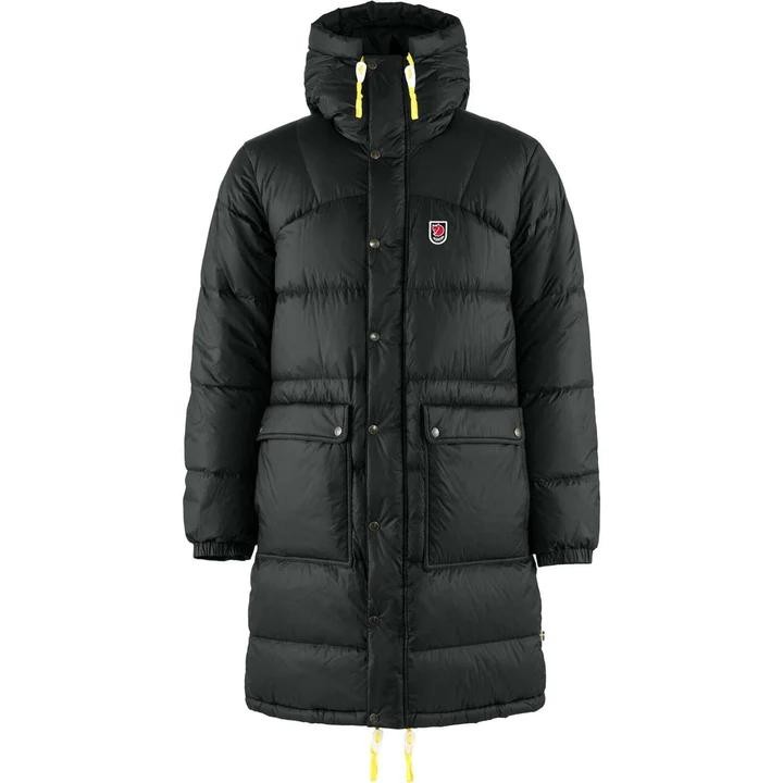 Parka Hombre Expedition Long Down Parka - Talla: L, Color: Black