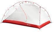 Miniatura Carpa Unisex Roca 2 Tent  - Color: Rojo