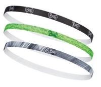 Miniatura Cinta De Pelo Hairband Oney (Pack de tres) - Color: Verde Negro Plomo
