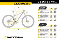 Miniatura Bicicleta Clovis 5.10 Likupang Aro 27.5 -