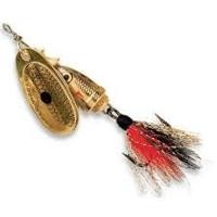 Miniatura Señuelo Spinner Vibrax Foxtail Pack x6 - Color: Dorado