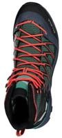 Miniatura Zapato Mujer MTN Trainer Lite Mid GTX - Color: Feld Green-Fluo Coral