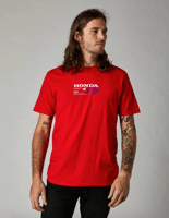 Miniatura Polera Lifestyle Premium Honda - Color: Rojo