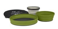 Miniatura X-Set 3-Piece Cosina Compacto - Color: Verde