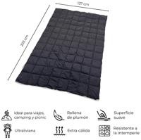 Miniatura Manta Térmica Outdoor Puelo - Color: Negro