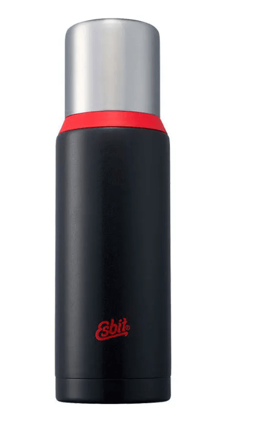 Termo 1L Vacuum Flask - Color: Gris Rojo