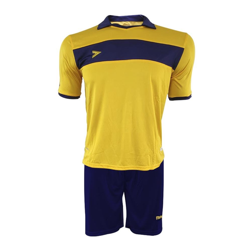 Uniforme De Fútbol London Delta Eco Adulto - Color: Amarillo-Azul