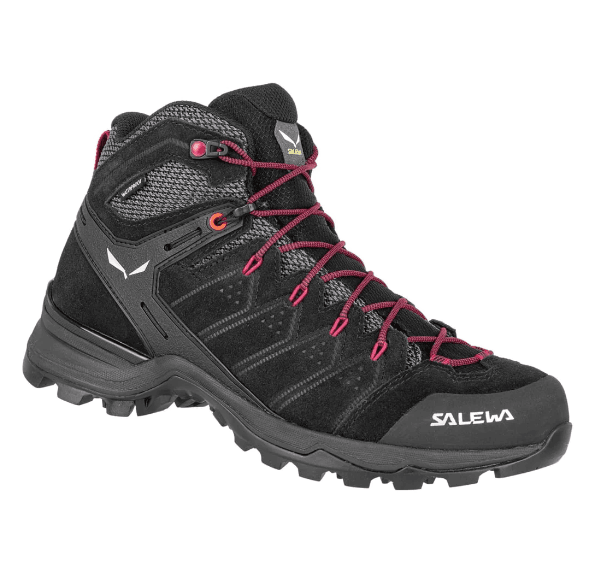 Zapato Mujer Alp Mate Mid Wp - Color: Black Out/Virtual Pink