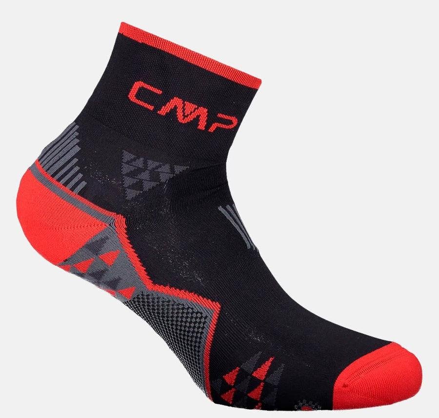Calcetines Trail Running Skinlife Trail - Color: Negro-Rojo