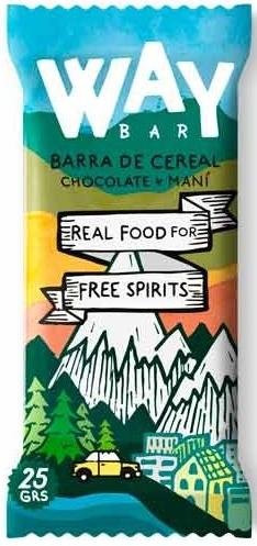 Barra De Cereal Chocolate + Mani