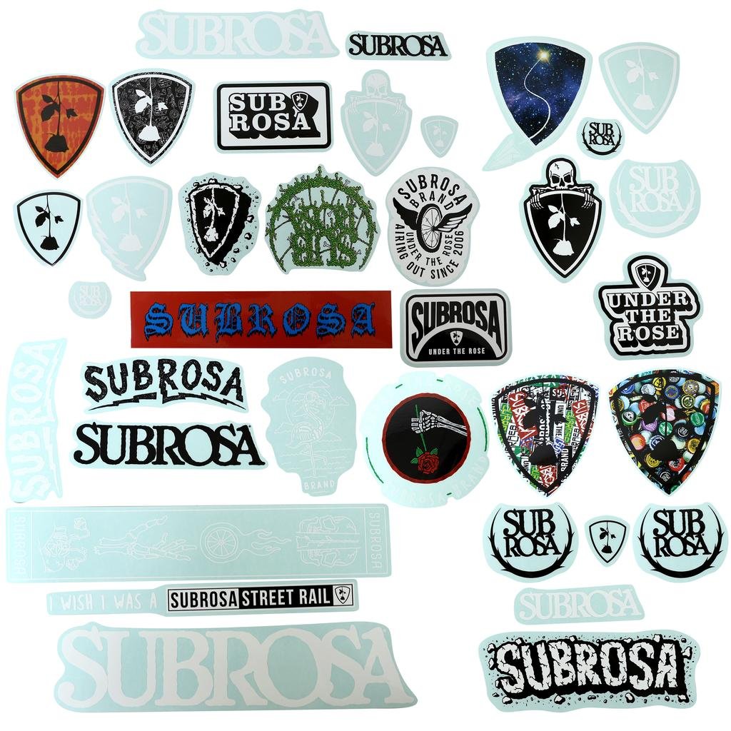 Set de Stickers  Subrosa 2017