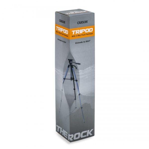 Tripode The Rock 59.6' 3-Way Panhead