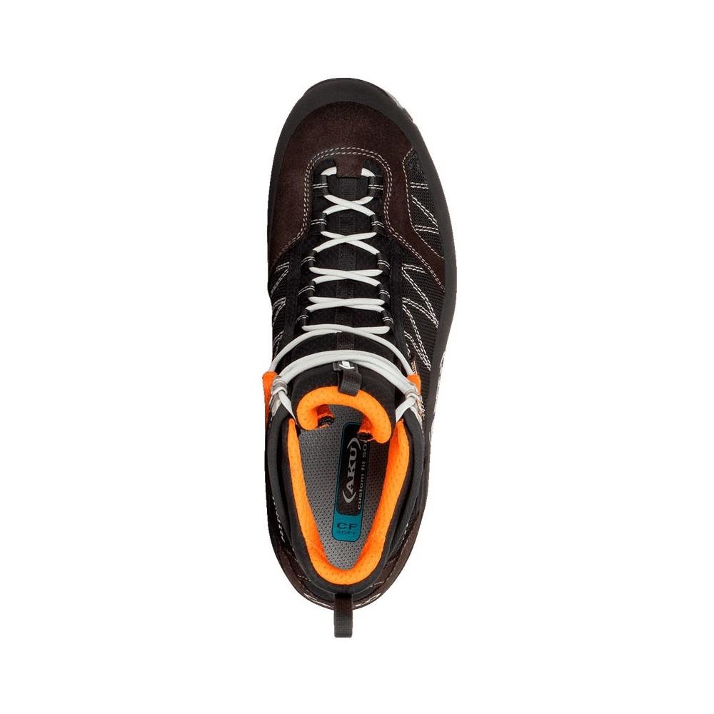 Zapato De Trekking Tengu Lite GTX - Color: Black-Orange