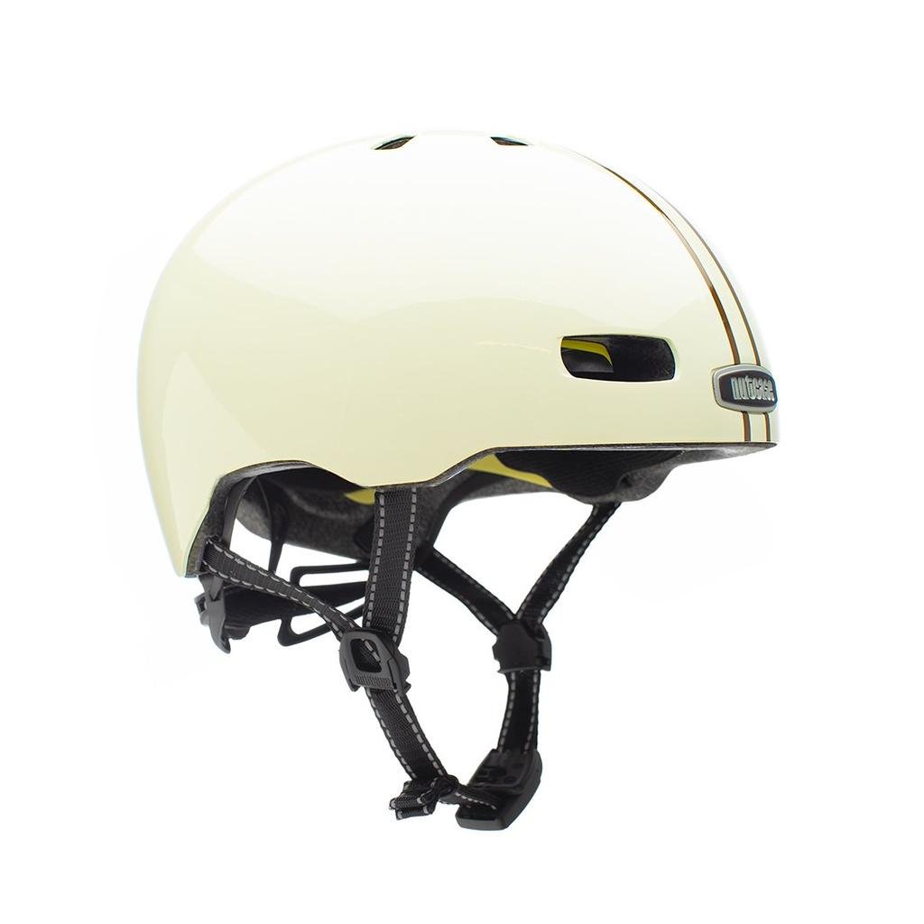 Casco Street Leather Bound Stripe Goss MIPS Helmet
