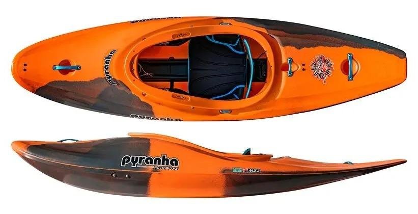 Kayak Firecracker 242 - Color: Naranja-Negro