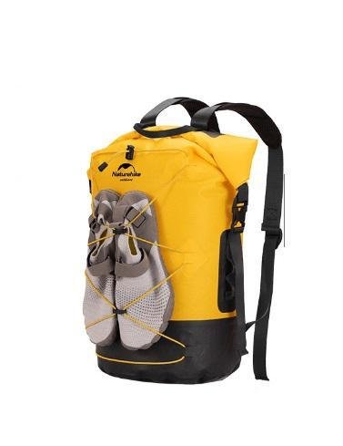 Mochila Seca Outdoor Waterproof Bag - Talla: 20 LT, Color: Amarillo