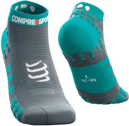 Calcetines Pro Racing Socks Run Low V3 - Color: Gris-Celeste