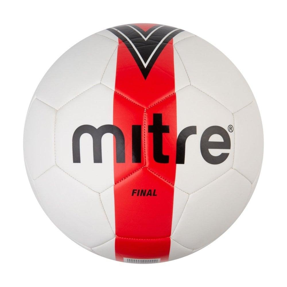 Balón De Fútbol New Final  - Color: Blanco-Rojo-Negro