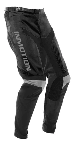 Pantalon Moto MX Negro/Rojo L -