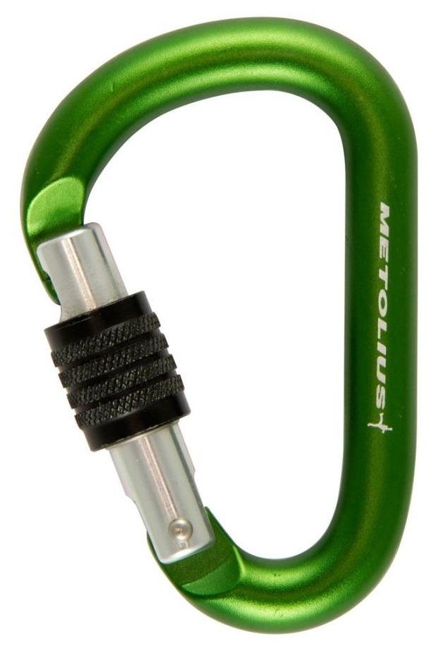 Mosquetón Element Locking - Color: Green