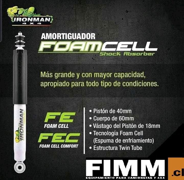 Kit De Suspensión Versión Foamcell Para Chevrolet D-Max 2014+ (Con Add A Leaf 2") -