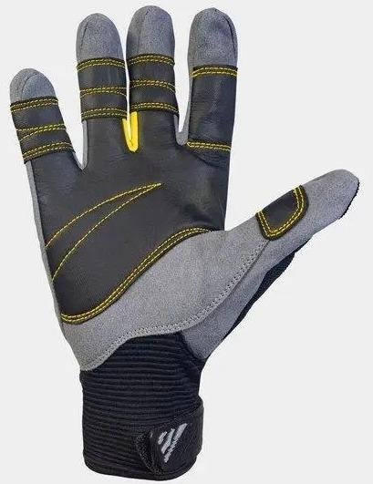 Guante CZ Summer Full Finger Glove - Color: Negro-Amarillo