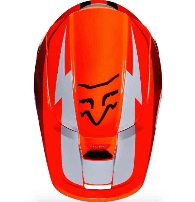 Visera Moto V1 Werd Flo - Color: Rojo