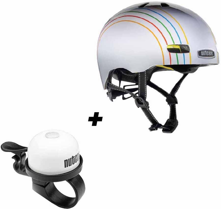 Casco Street Pinwheel MIPS Helmet - Color: Blanco