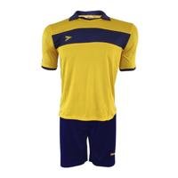 Miniatura Uniforme De Fútbol London Delta Eco Adulto - Color: Amarillo-Azul