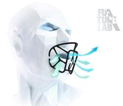 Miniatura Mascara Con Camara de Aire 3D T-Bones+