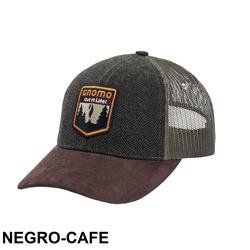 Miniatura Gorro Herringbone Trucker Tokhur - Color: Negro-Cafe