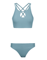 Miniatura Traje De Baño Mujer Fondo De Bikini - Color: Celeste