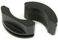 Miniatura Mordazas para tornillo 35mm para Shock (Ajustar IFP) - Color: Negro